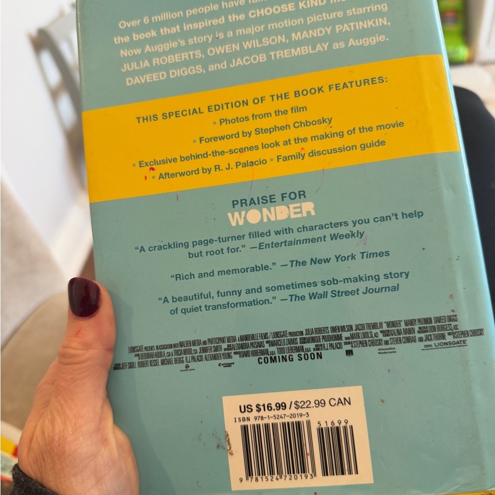 Wonder Book by R.J. Palacio - Picture 2 of 7